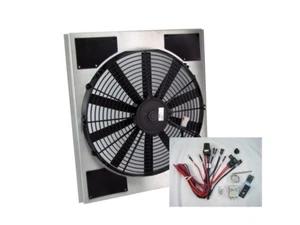 Ventilador SPAL 30101516 y cubierta de aire antigua 20-1/2"Hx18-1/2"Wx3-1/8"D [50-205185-16HP-0] - Imagen 1 de 4