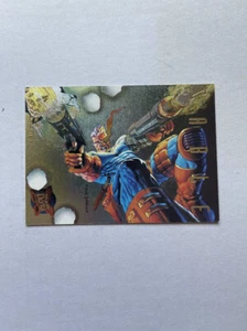 Cable Fleer Ultra Marvel Hunters Stalkers 1995 edición limitada 2 de 9 - Imagen 1 de 2