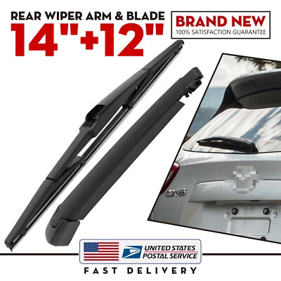 Brazo y cuchilla limpiaparabrisas trasero para Mazda CX5 2013-2016 Lexus RX330 RX350 RX400h 04-09 Foto 1 de 4