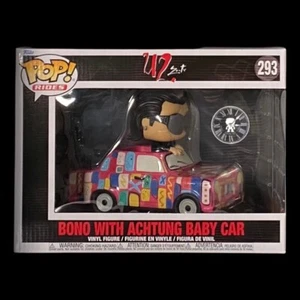 Funko Rides #293 U2 Bono with Achtung Baby Car *Double Boxed* Ready To Ship - Picture 1 of 7