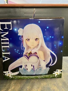 Re:ZERO Ichiban Kuji Emilia Art Scale 1/3 Figur Büste Bandai Spirits Brandneu - Bild 1 von 4