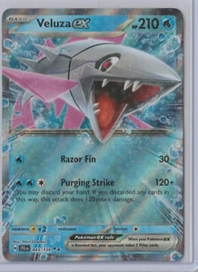 Pokémon 2025 Journey Together VELUZA EX 043/159 MINT Pack Fresh HOLO - Picture 1 of 1