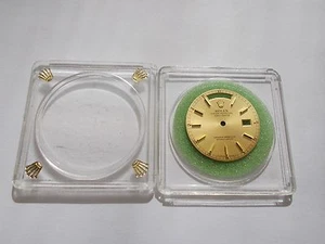 ORIGINAL PRINT ROLEX DAY DATE PRESIDENT GOLD TRITIUM DIAL WATCH MOVEMENT PART - Picture 1 of 7