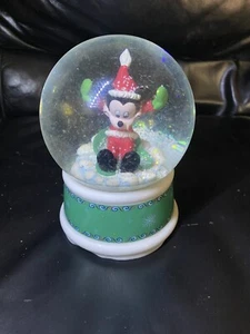 Mickey Unlimited Musical Holiday Wasserball Let It Snow Wasserkugel Schneekugel - Bild 1 von 6