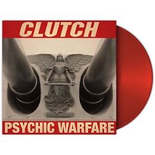 Clutch - Psychic Warfare LP Red Translucent Vinyl LIMITED EDITION of 500