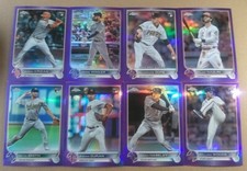 2022 Topps Update Series Chrome Purple Parallels - Pick Your Card