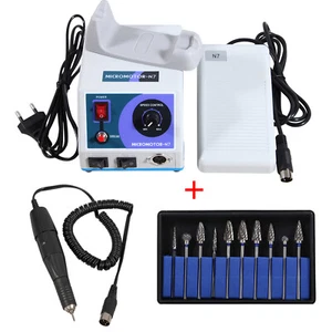 Pulidora micromotor dental Marathon N7 + pieza de mano de 35 k RPM + fresas de 10 piezas HP 2,35 mm - Imagen 1 de 12