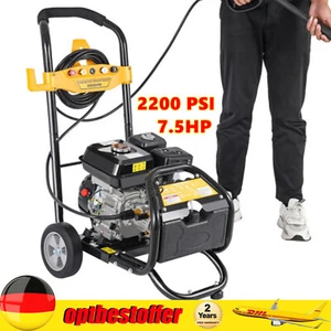 Potente limpiador de presión de gasolina lavado por chorro limpiador de terrazas 2200 PSI - Imagen 1 de 17