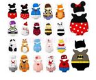 Kids Baby Romper Boys Girls Animal Cattoon Costume Bodysuit Outfit Cloth Set Hat