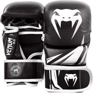 Venum Challenger 3.0 MMA and Boxing Sparring Gloves - Black/White - Picture 1 of 5