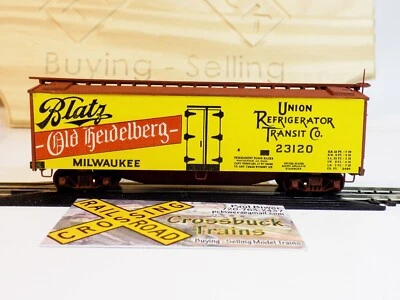 HO 40' wood beer reefer Blatz Old Heidelberg URTC 23120 (MO010709) - Image 1 of 4