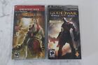 BUNDLE God of War Ghost of Sparta & Chains of Olympus Sony PSP CIB Complete LOT
