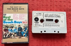 THE BEACH BOYS-CASSETTE TAPE-THE BEST OF THE BEACH BOYS VOL. 2 WITH PAPER LABELS - Picture 1 of 5