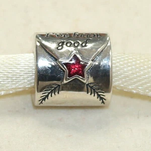 New Authentic Pandora Charm Letter to Santa Christmas 791390EN58 W Suede Pouch - Picture 1 of 6