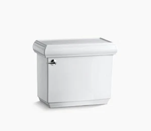 KOHLER Toilet Tank 1.28 GPF With Handle + Gravity Fed Single Flush in White - Picture 1 of 6