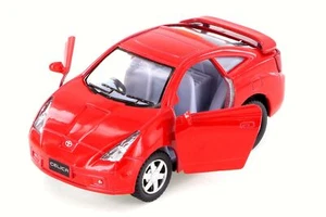 Toyota Celica, Red - Kinsmart 4010/11D - 4" Scale Diecast Model Toy Car - Picture 1 of 1