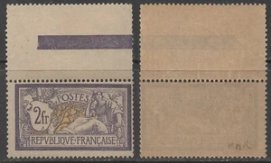 TYPE MERSON # 122 / 1900 - 2 F VIOLET ET JAUNE ** MNH / COTE + 3200.00 € - Picture 1 of 1