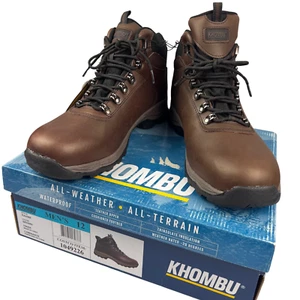 Khombu Ravine Herren Stiefel Allwetter Gelände Wasserdicht Thinsulate Gr. 12 Braun - Bild 1 von 10
