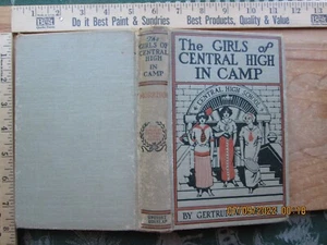 the girls of central high in camp - gertrude w morrison 1915 - Imagen 1 de 8