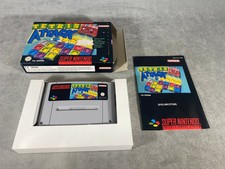 Snes game-tetris attack-very good condition-pal noe