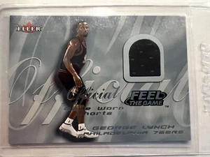 2000-01 Fleer Feel The Game George Lynch Game Worn Shorts - Picture 1 of 2