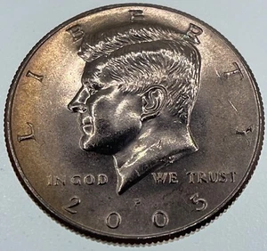 2005 P Kennedy Half Dollar 50C - Circulated - Clad  (SKU 184) - Picture 1 of 4