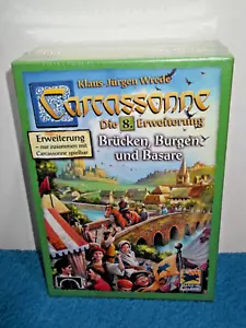 CARCASSONNE (2017, DEUTSCHE ED) - DIE 8 ERWEITERTE: Brucken, Burgen und Basare - Bild 1 von 4
