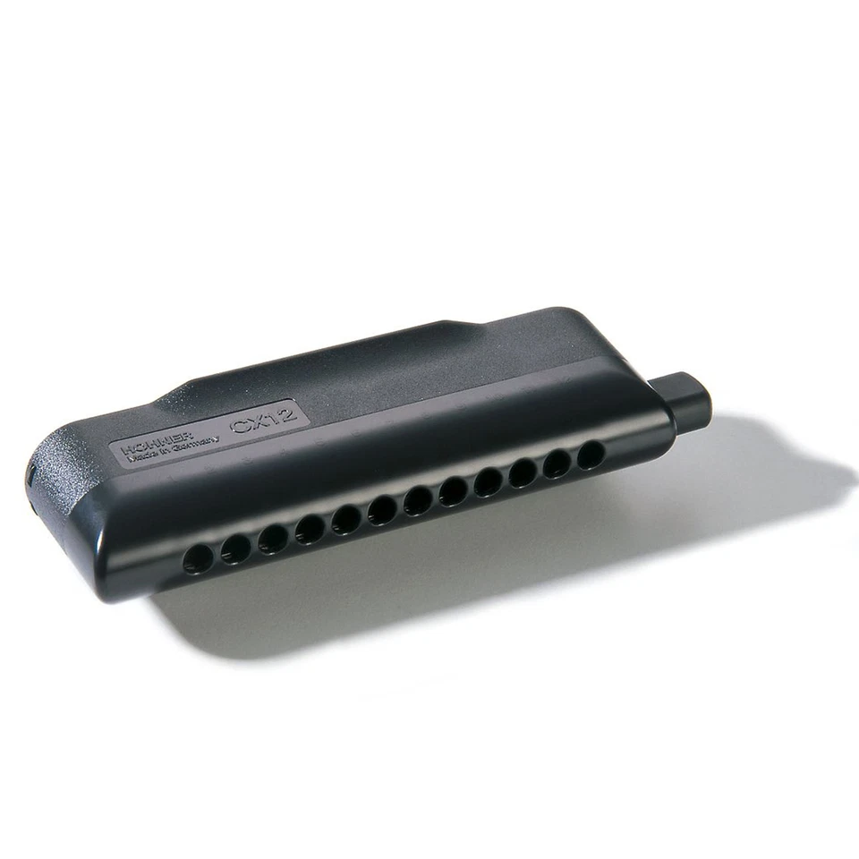 Hohner CX12 Chromatic Black Harmonica Key of B - Image 1 of 1