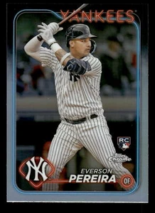 2024 Topps Chrome EVERSON PEREIRA RC REFRACTOR #238 - Picture 1 of 2