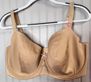 Cacique Women BALCONETTE BRA 40G Beige Unlined Lane Bryant WIRE NEW - Picture 1 of 7
