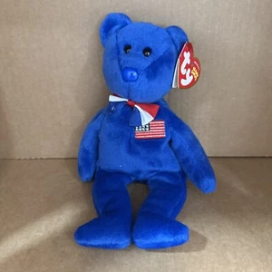 TY Beanie Babies -John the Bear  - With Tags - New Condition - Picture 1 of 5