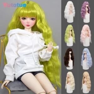Peluca de pelo largo rizado para muñecas Yutotue para muñeca BJD muñeca niña repuesto - Imagen 1 de 46