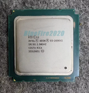 Intel Xeon E5-2696 V2 2696V2 2.5Ghz 12-Cores LGA2011 association SR19G 2697 V2 - Picture 1 of 4