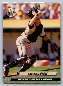 1992 Fleer Ultra Carlton Fisk #33 - Bild 1 von 2