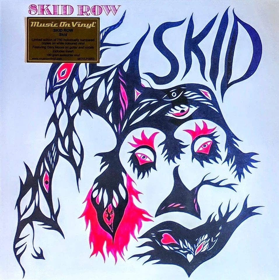 SKID ROW - SKID - 180-GRAM WHITE COLOR VINYL LP " NEW, SEALED " - Image 1 of 2