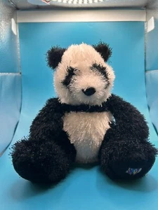 Ganz Webkinz Panda Bear Stuffed Animal Plush Toy 8" NO Code HM111 - Picture 1 of 8