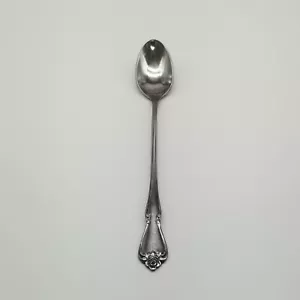 Oneida 1881 Rogers "Arbor Rose" Cucchiaio da tè freddo inox 7 5/8" disponibilità multipla - Foto 1 di 8