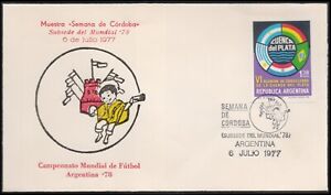 SOCCER-COVER-ARGENTINA 1978-METER CANCEL"CORDOBA WEEK"