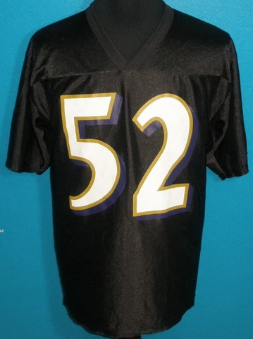 Mens Medium NFL Players Baltimore Ravens #52 Ray Lewis Jersey Cover