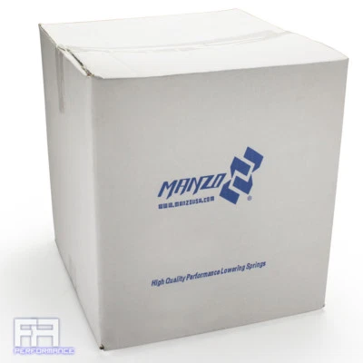 Muelle descensor inferior Manzo para 02-06 Mitsubishi Lancer OZ RALLIART 1.5"F 1.5"R Foto 1 de 2