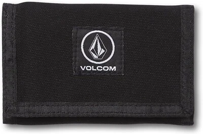 Volcom Box Stone Wallet, Black - NEW - Image 1 of 3