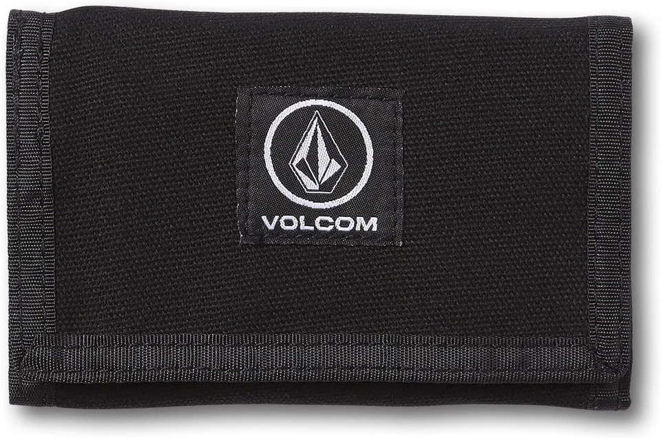 Volcom Box Stone Wallet, Black - NEW - Image 1 of 3