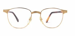 Nuevo Para hombres Alaska Adventure 16 Oro Peltre Retro Gafas Europeas Monturas Italia - Imagen 1 de 4