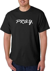 Unisex T-Shirt Pray Praying Faith Religious [#2006] - Picture 1 of 4