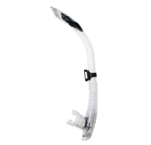 NUEVO Sistema de Purga Doble ScubaMax Viper Seco Snorkel Adulto Buceo Transparente - Imagen 1 de 1
