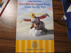 WALT DISNEY COLLECTORS CLUB WDCC POSTCARD DUMBO OPEN HOUSE - Picture 1 of 1