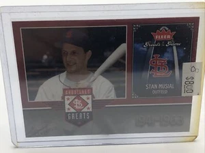 2006 Fleer Greats Of The Game # StL-SM Stan Musial. - Picture 1 of 2