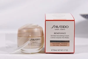 SHISEIDO ❤️ Benefiance Wrinkle Smoothing Cream - 1.7 oz Cream Sealed in Box - Picture 1 of 3