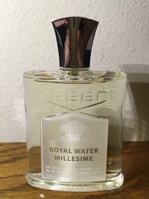 Creed Royal Water 15R01 EDP 120毫升 4.0盎司 2015 批装瓶和顶部 — 第 1/4 张图片