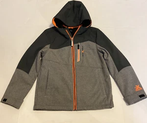 Zero Xposure Youth Boys Size M (10-12) Midweight Jacket- Gray, Orange, Black - Picture 1 of 11